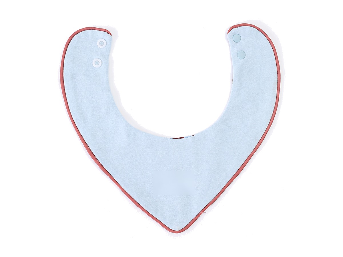 Snap-on reversible bibs